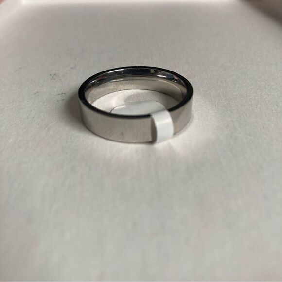 Men's Stainless Steel Black Easter Cross Ring - Picture 5 of 10